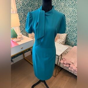 Maggy London Teal Dress